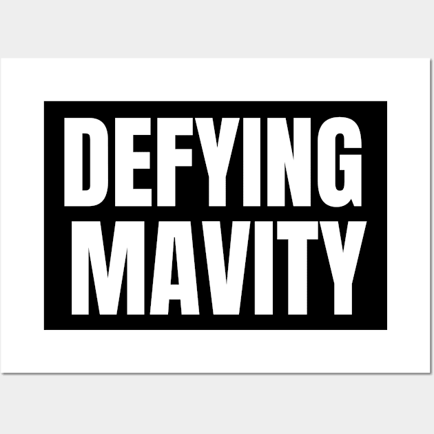 Defying Mavity Wall Art by Davidsmith